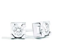Ohrringe Recarlo Maria Teresa in Gold Diamante 0.11 Ct E30PX265/010 - E30PX265/010